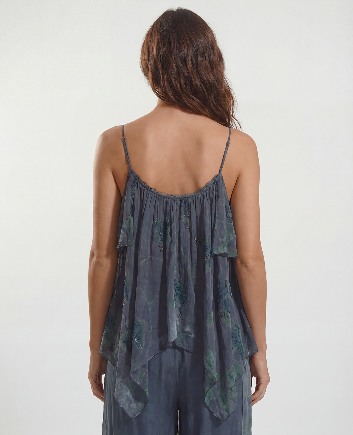 Shibori-style top
