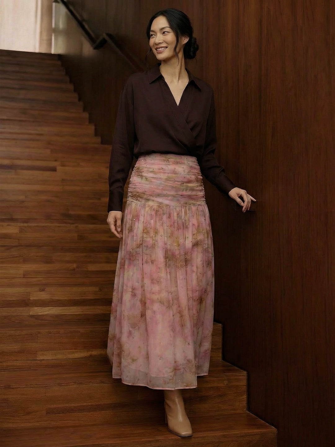 Drift Pleated Skirt