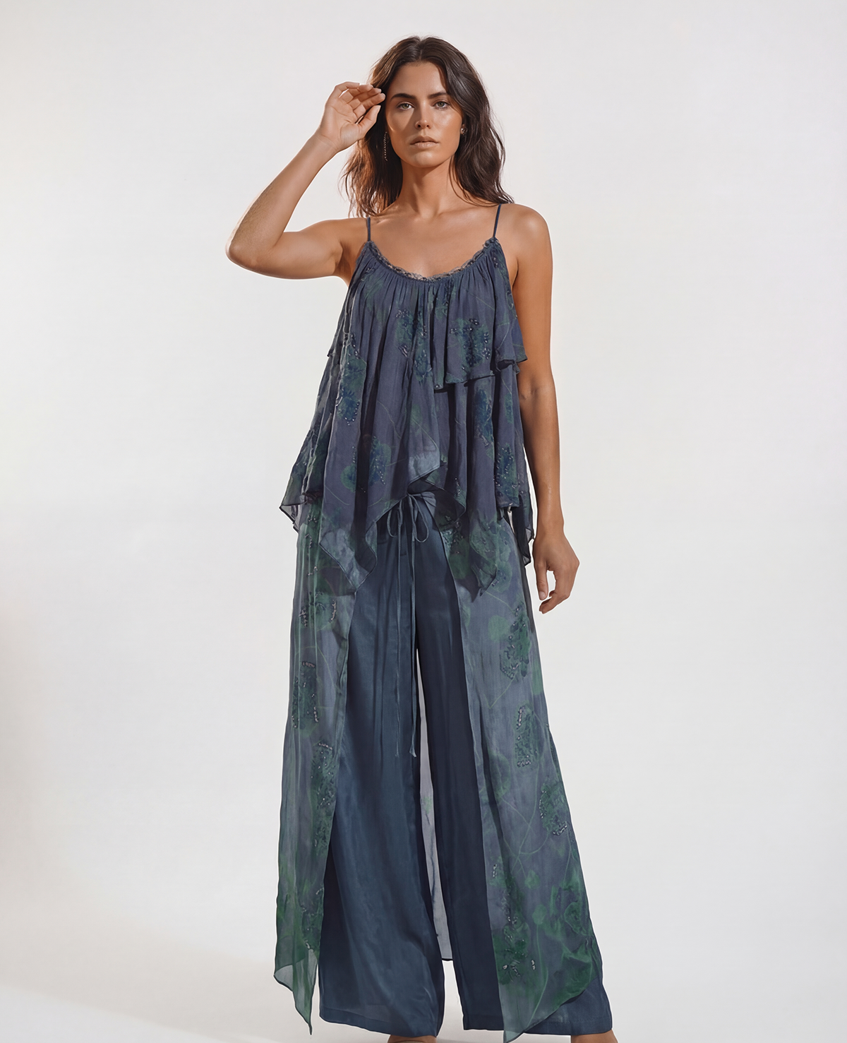 Shibori-style top