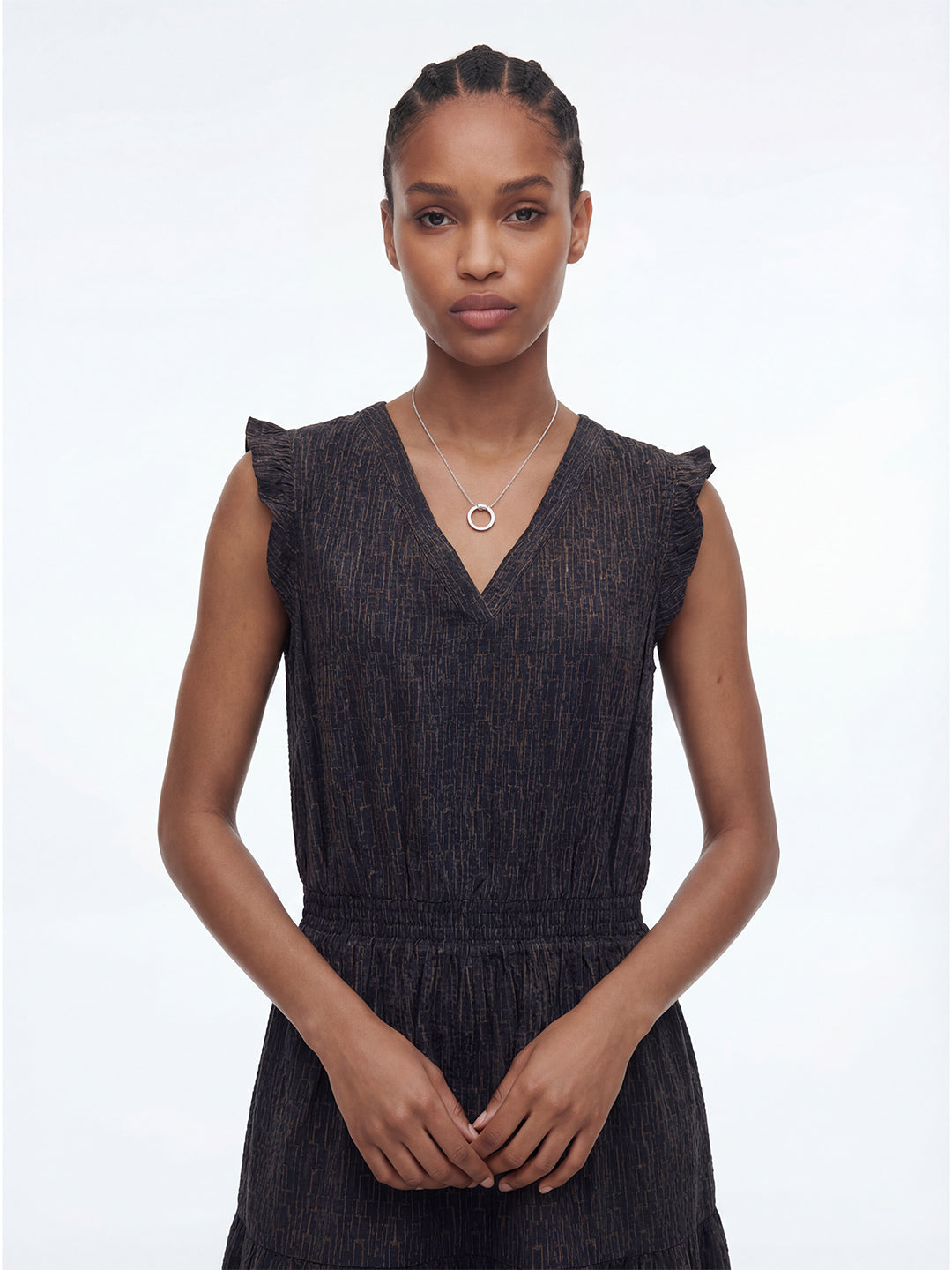 Midnight Grid Tiered Mini