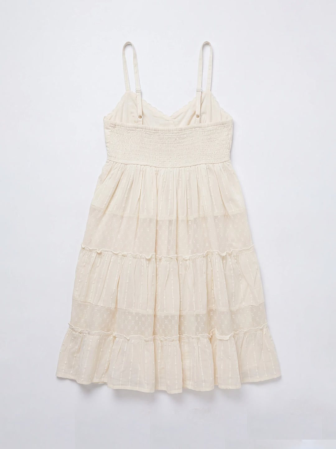 Summer Mesh Tiered Dress