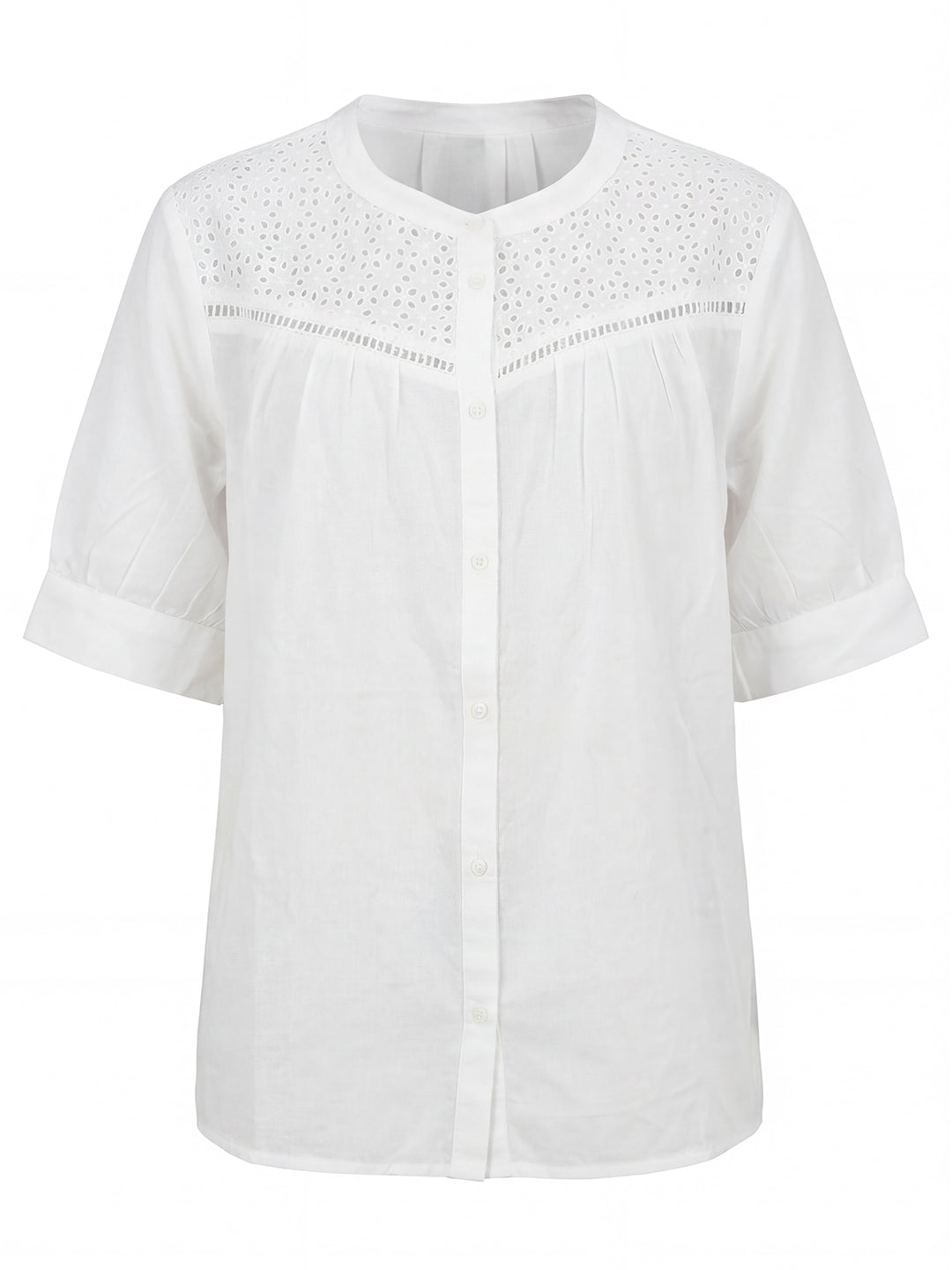 Ivory Eyelet Blouse