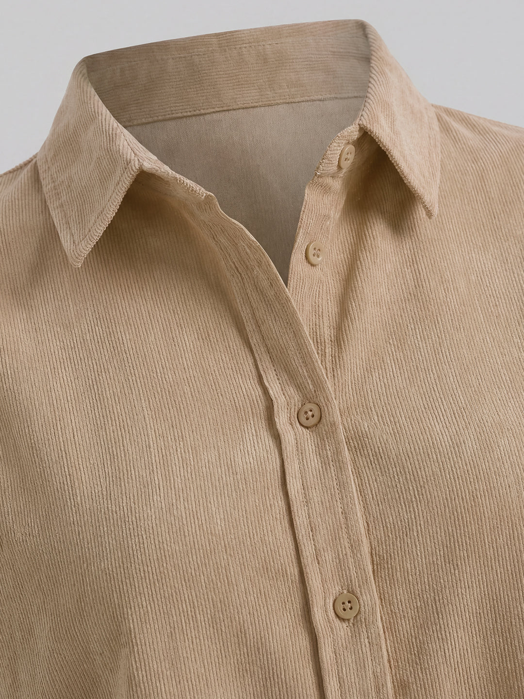 Corduroy Cloud Shirt (Bark Brown)