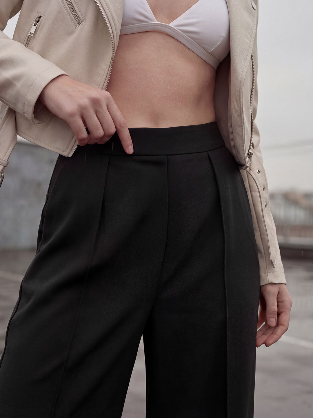 Black Line Pants