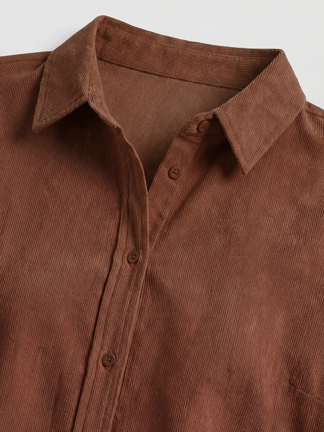 Corduroy Cloud Shirt (Deep Roast Brown)