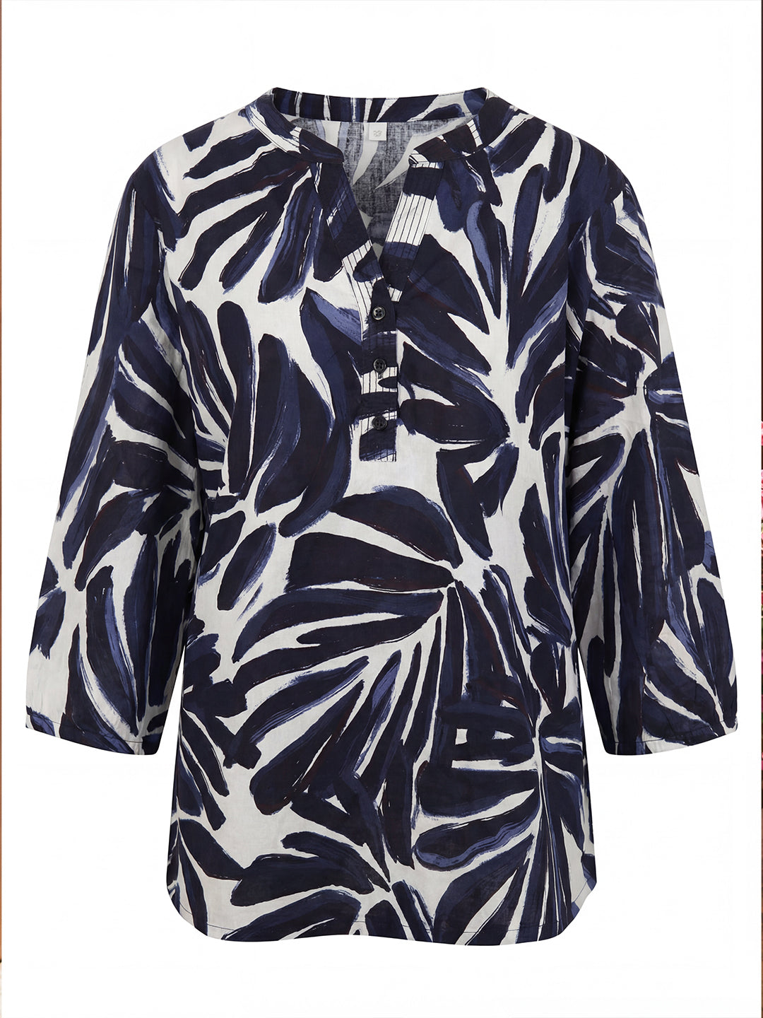 Flora Bloom Henley (Urban Dark Blue)