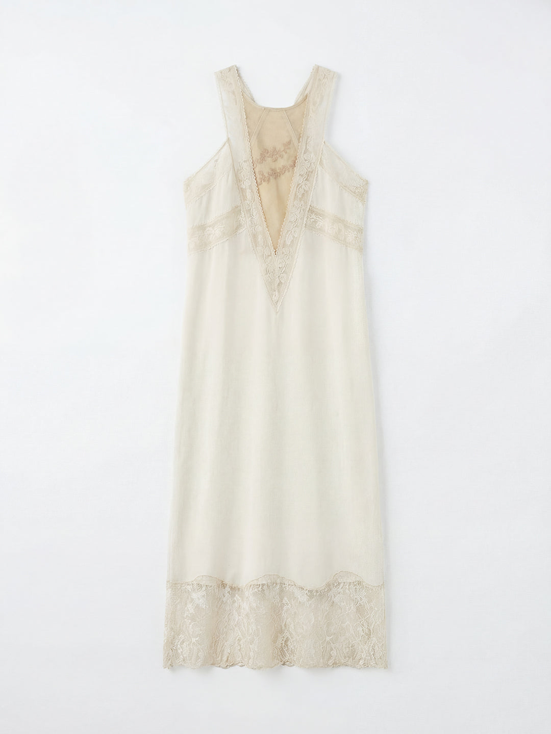 Seraphina Lace-Inlay Slip
