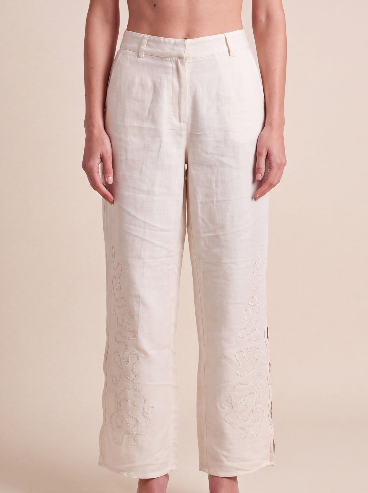 Ivory Reverie Trousers