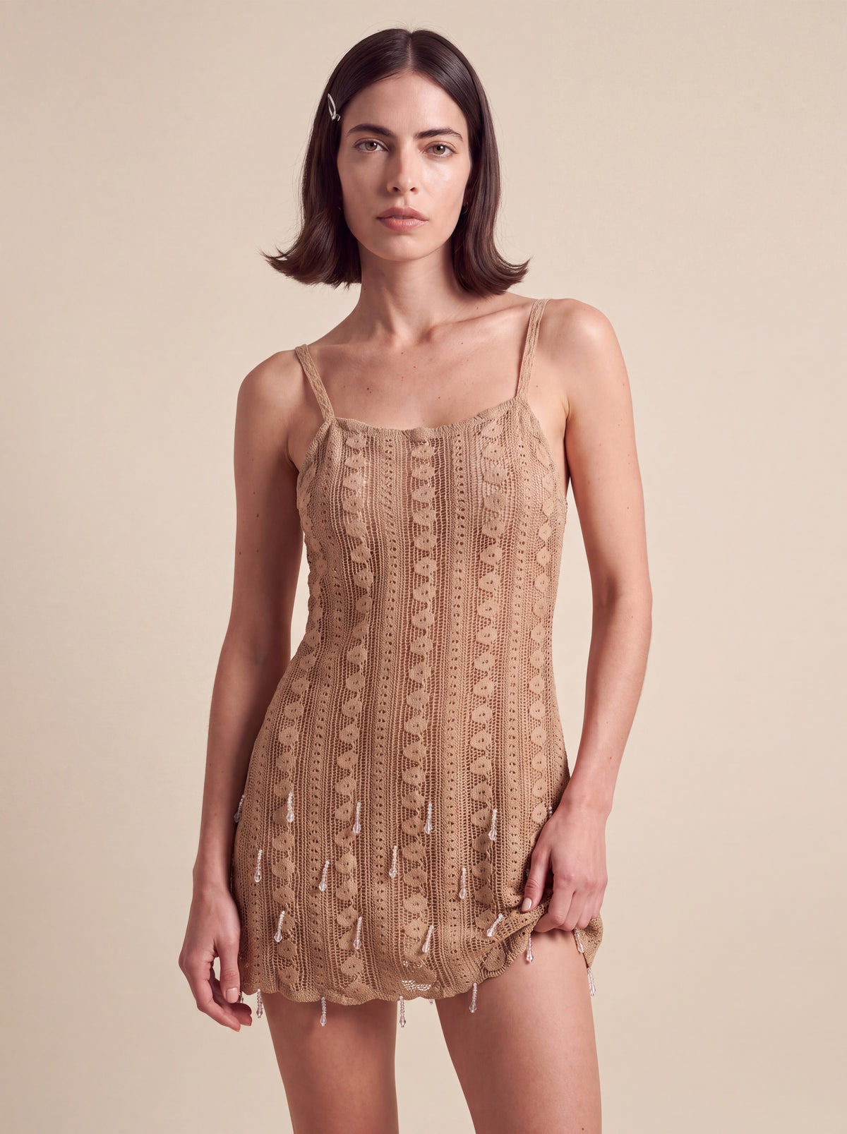 Crochet Mesh Dress