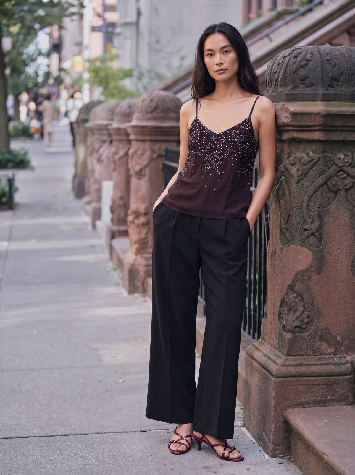 Embellished Cami Top