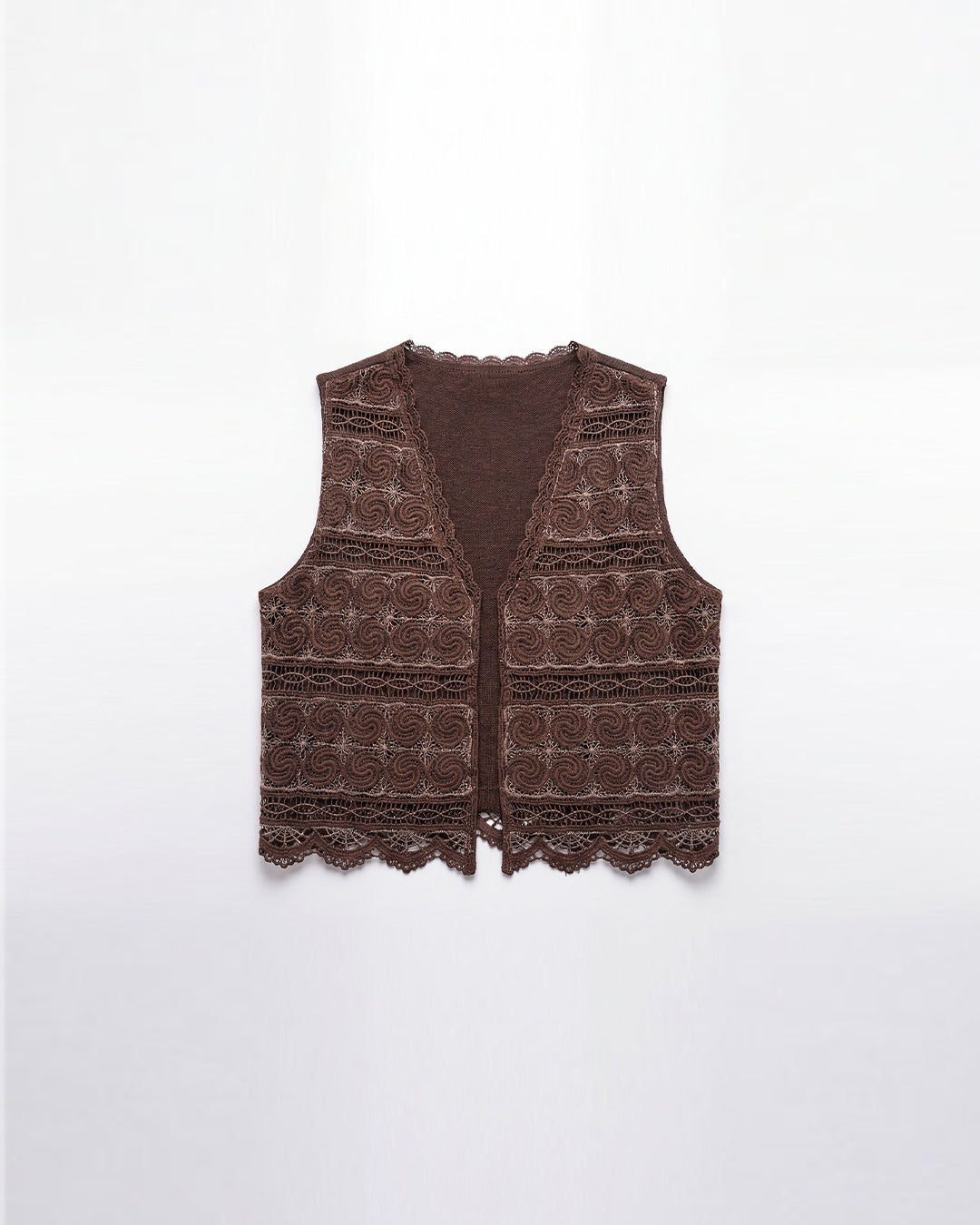 Crochet Hollow Out Vest