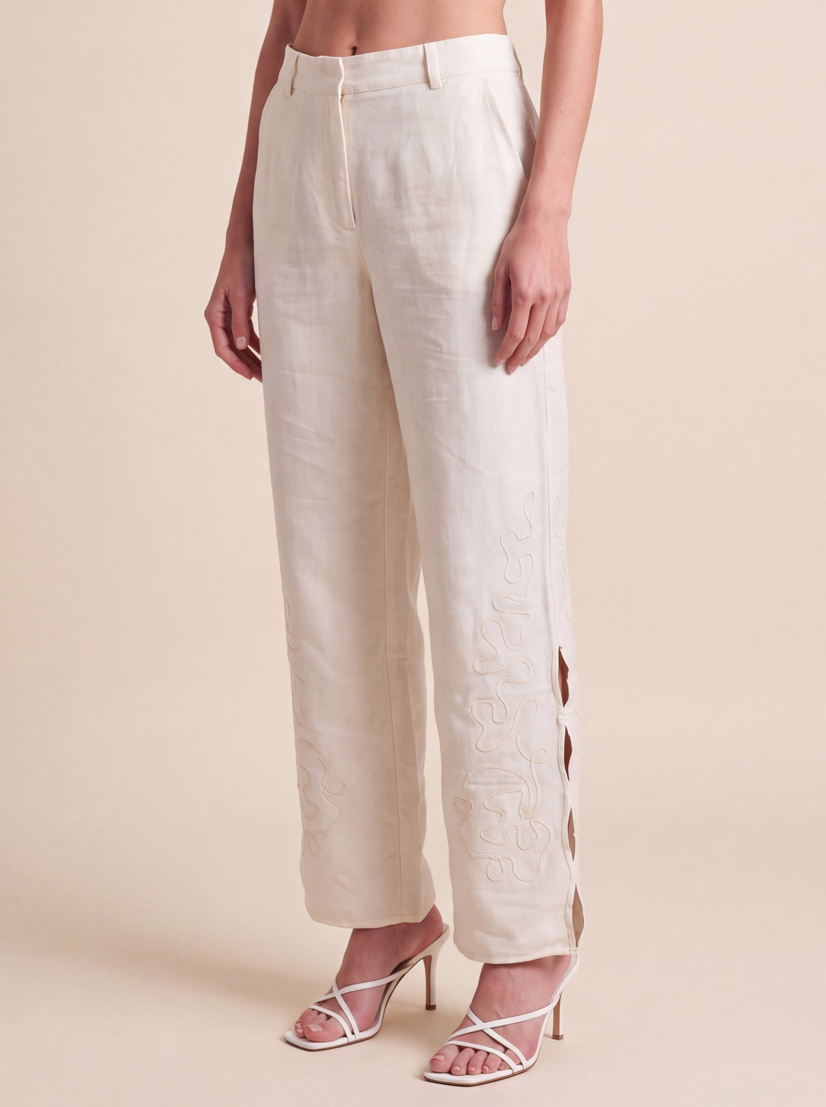 Ivory Reverie Trousers