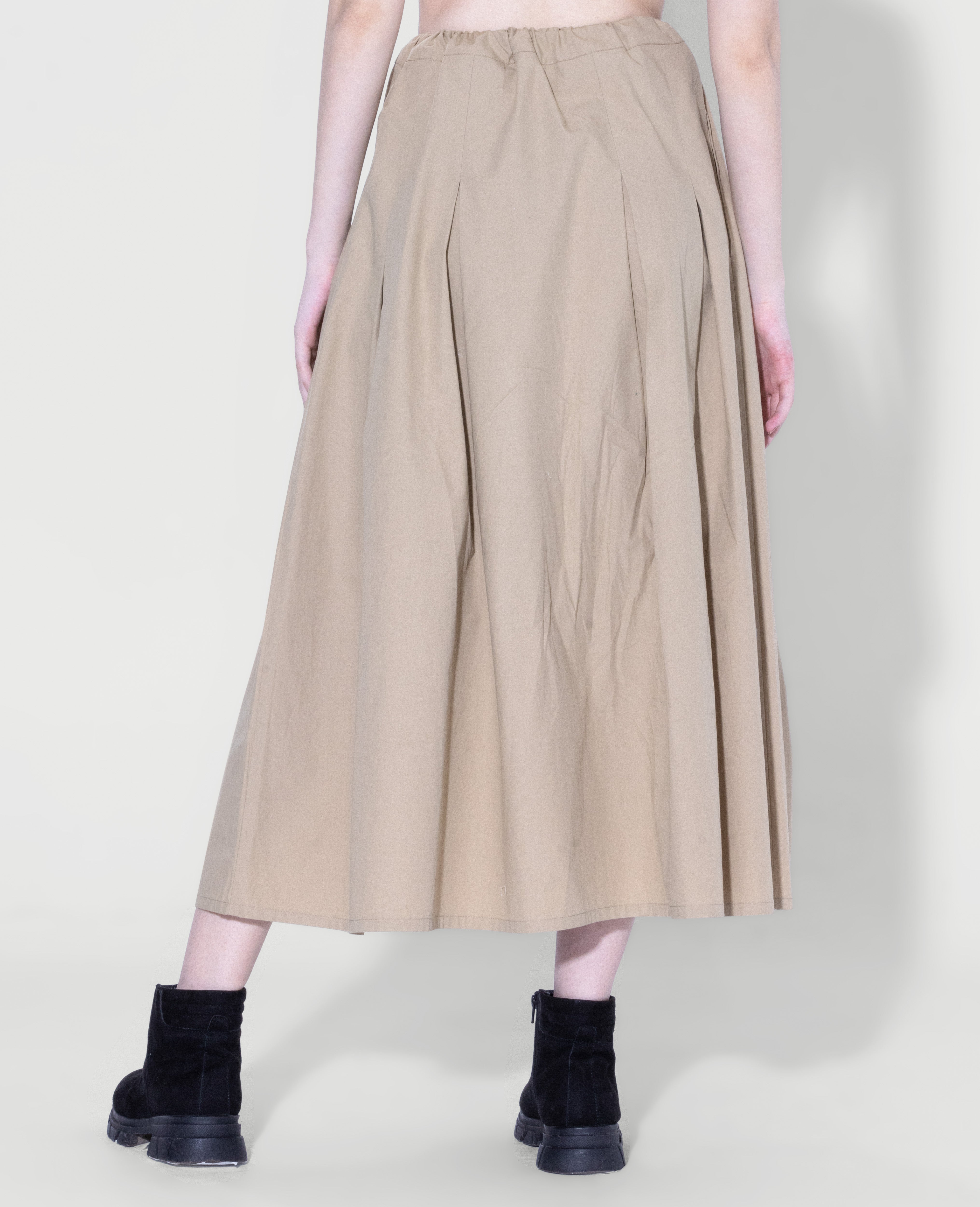 Dune Pleat Skirt