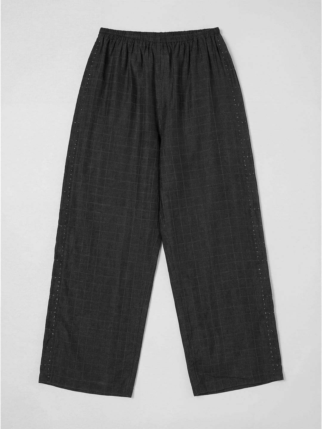 Subtle grid Trousers