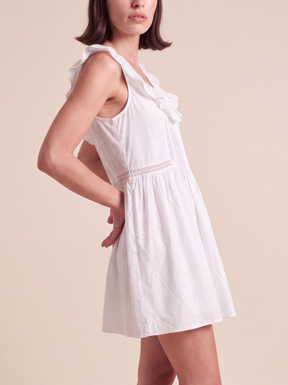 Ruffle Mini Dress
