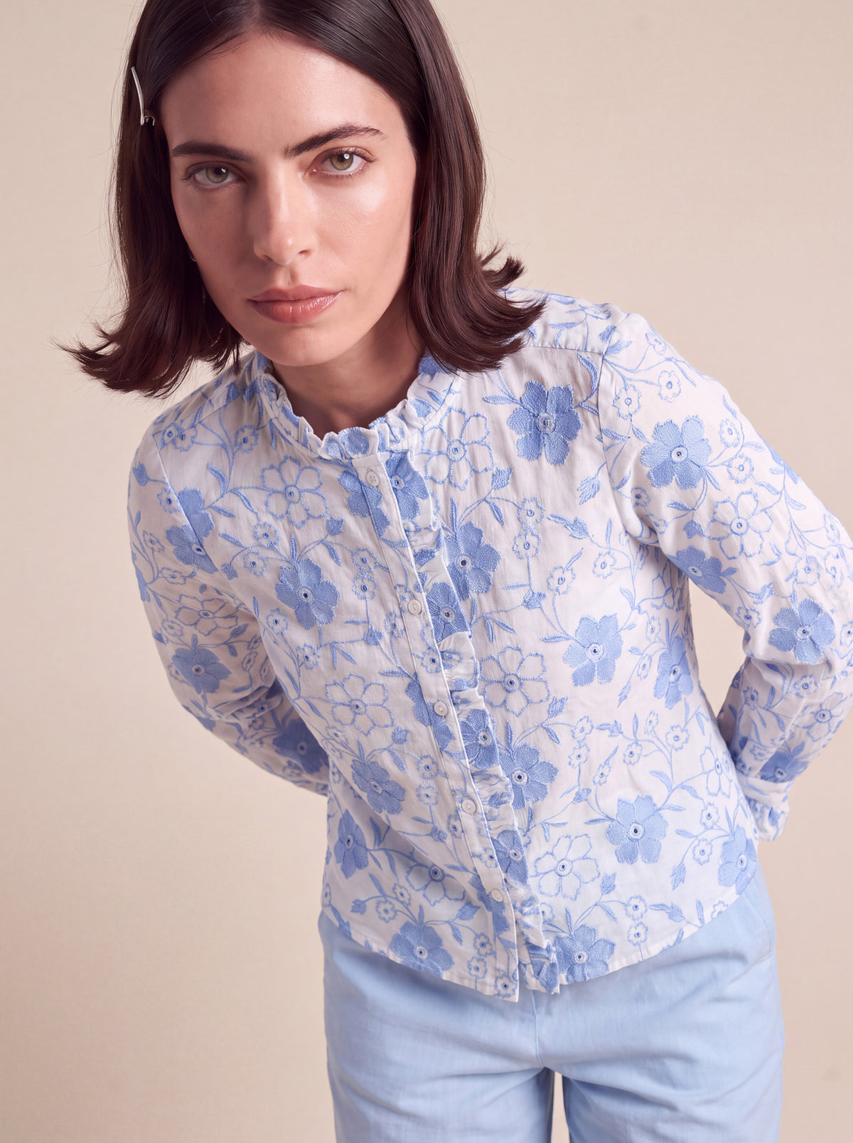 Azure Botanique Shirt