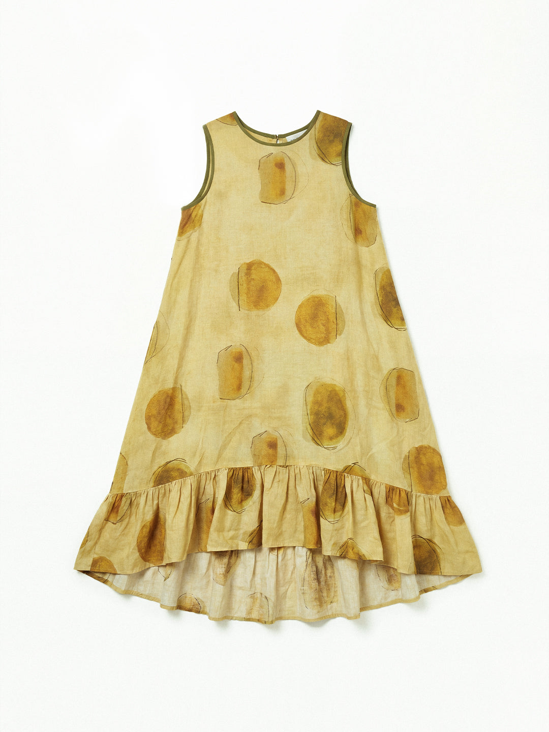 Sun-Drenched Ochre Dress