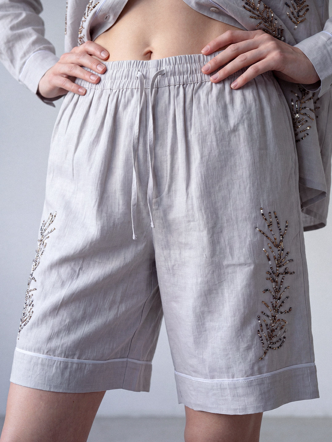 Frostline Embellished Shorts