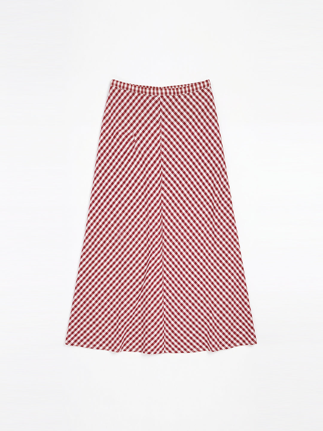 Rustic Check Skirt