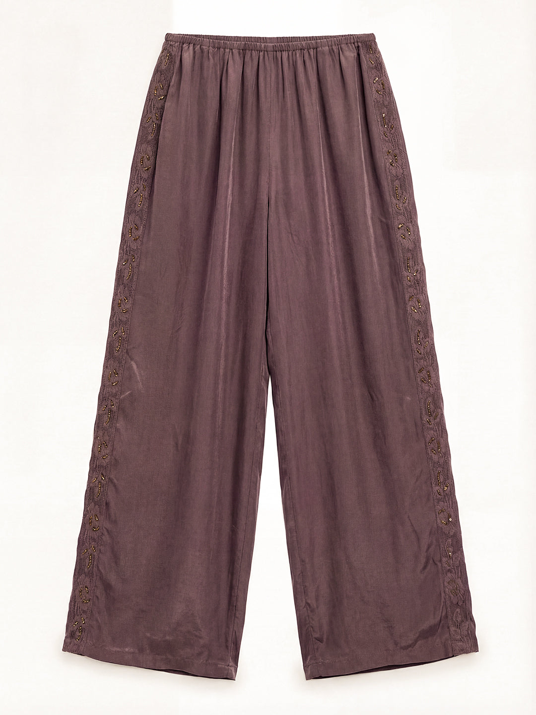 Side Beaded Trousers