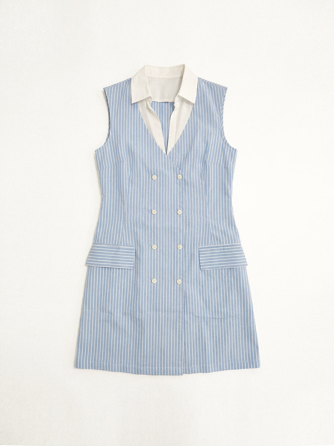 Azure Stripe Dress