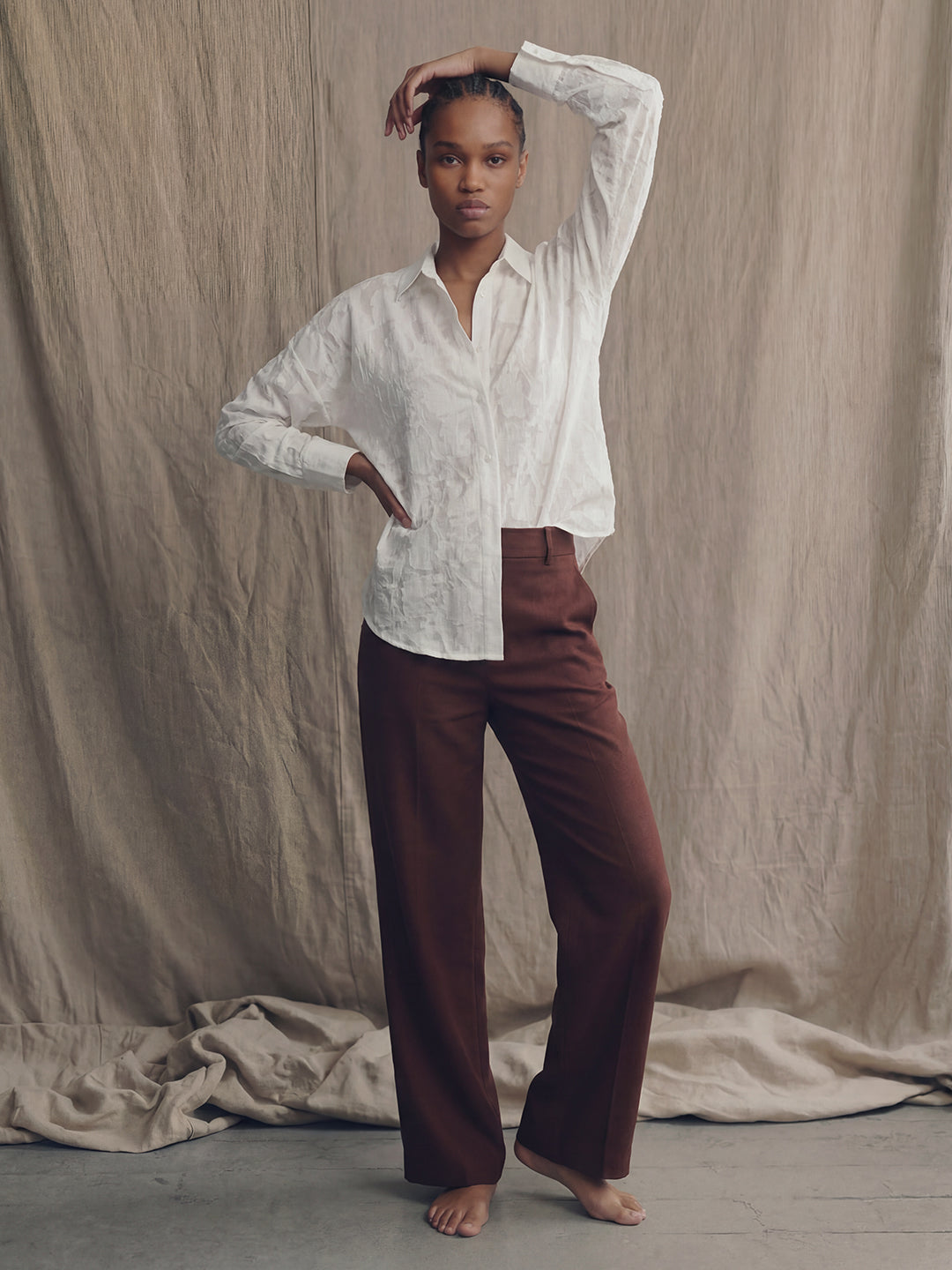 White Bloom Shirt