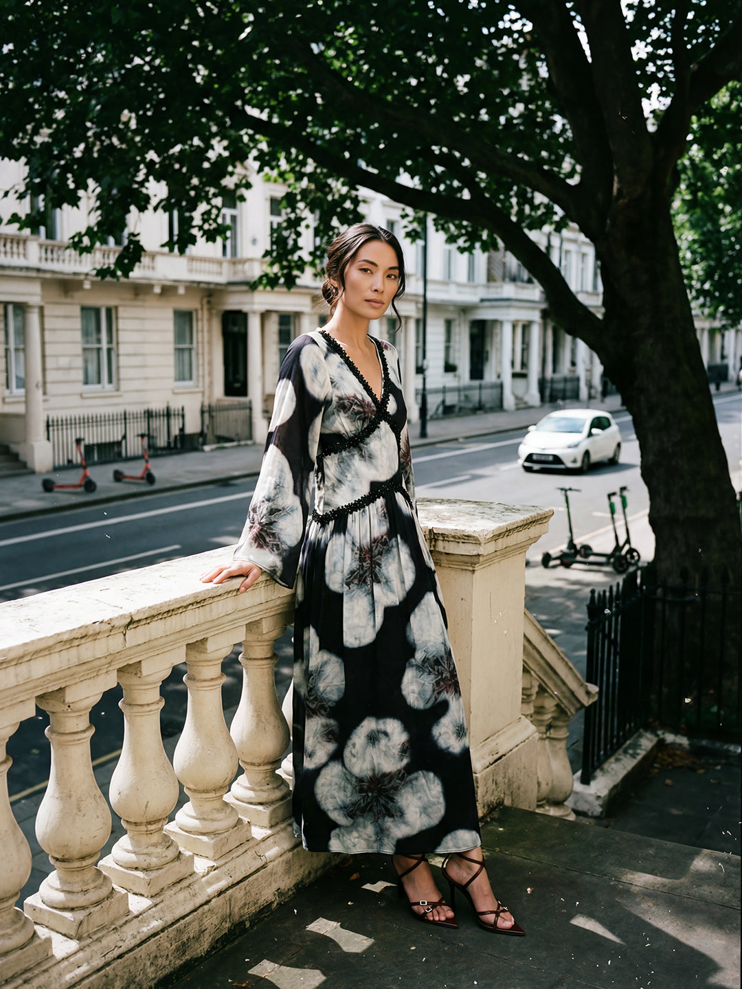 Ink Bloom-Burst Maxi