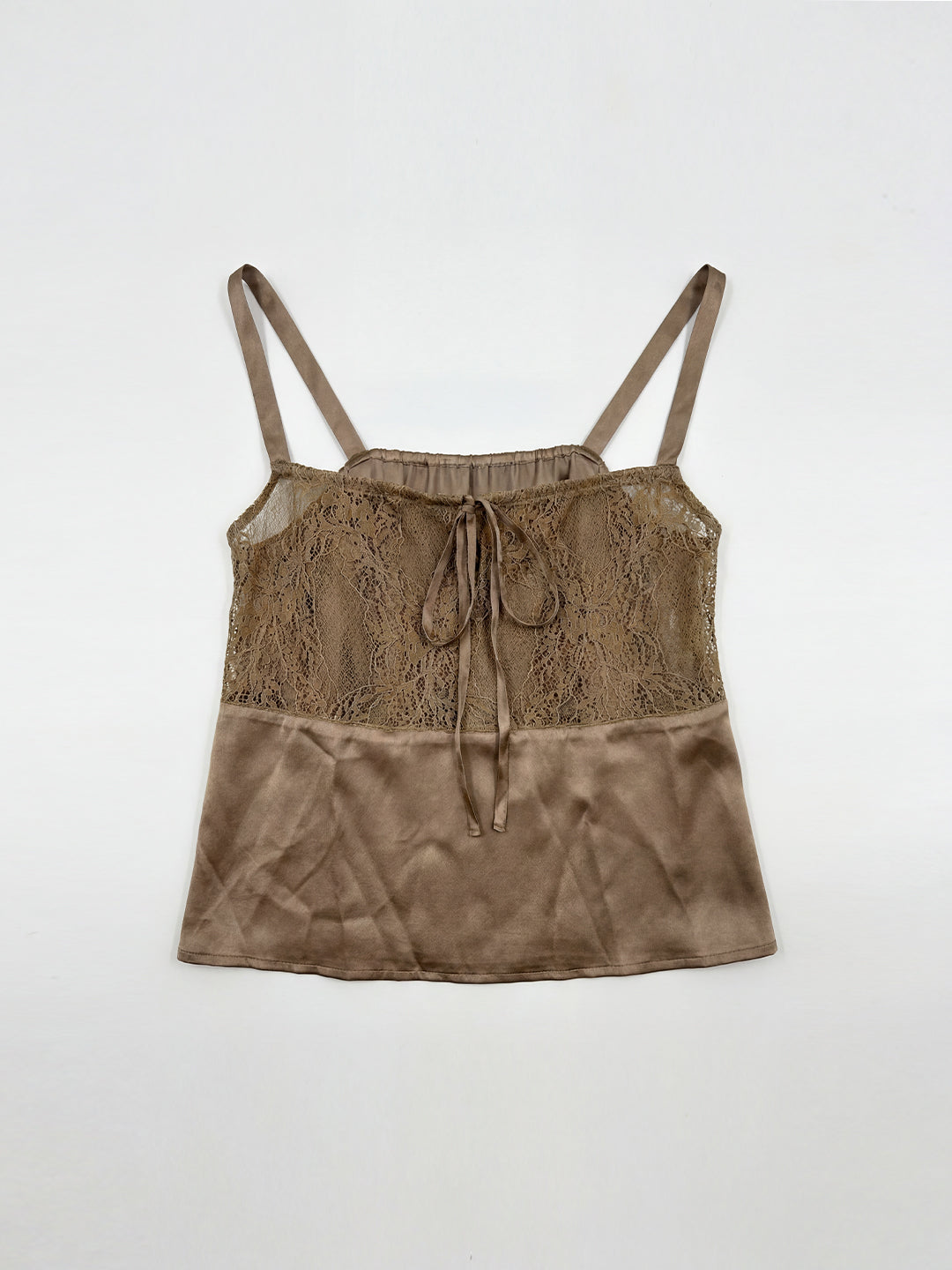 Ruched Lace Cami