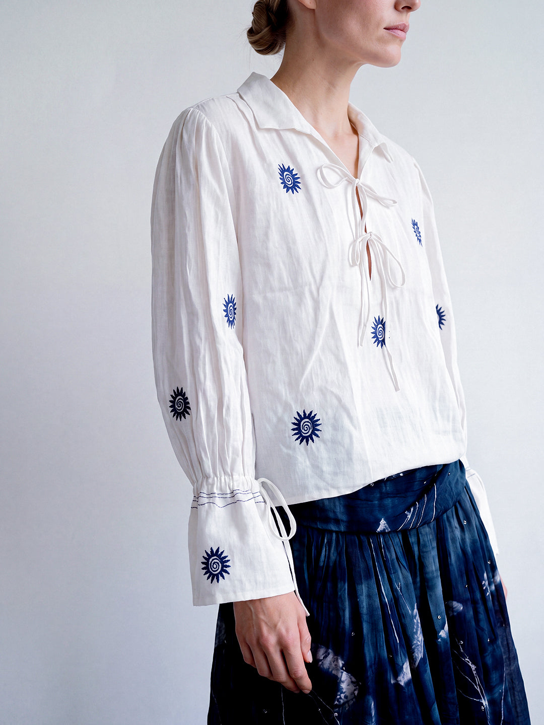 Solstice Eye Embroidered Shirt