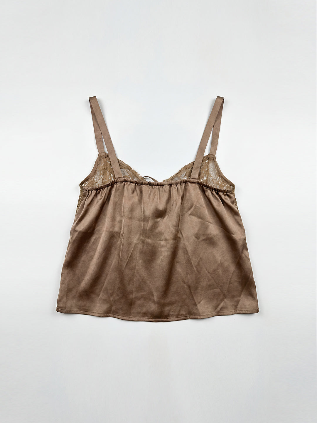 Ruched Lace Cami