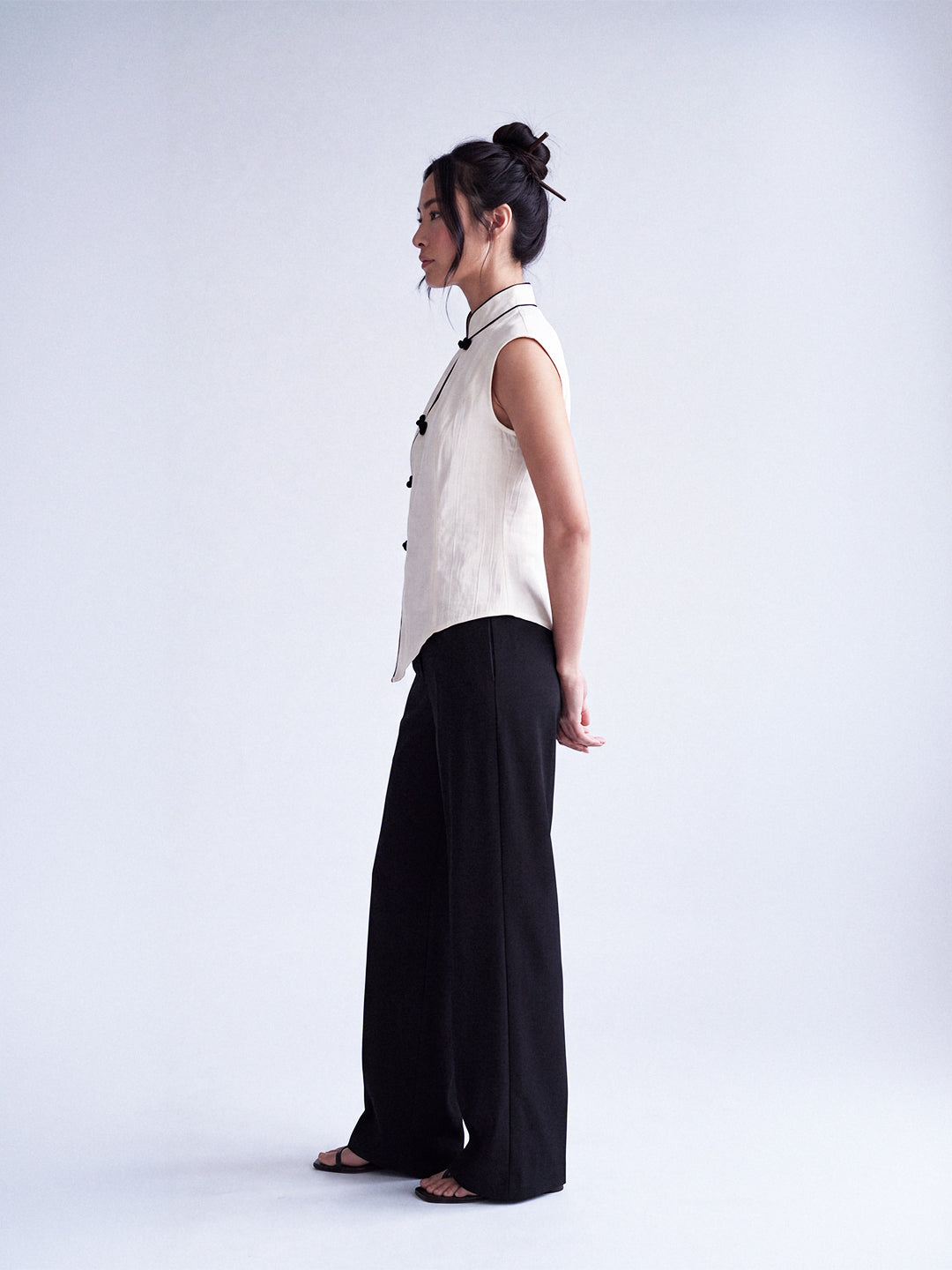 Asymmetric Sleeveless Top