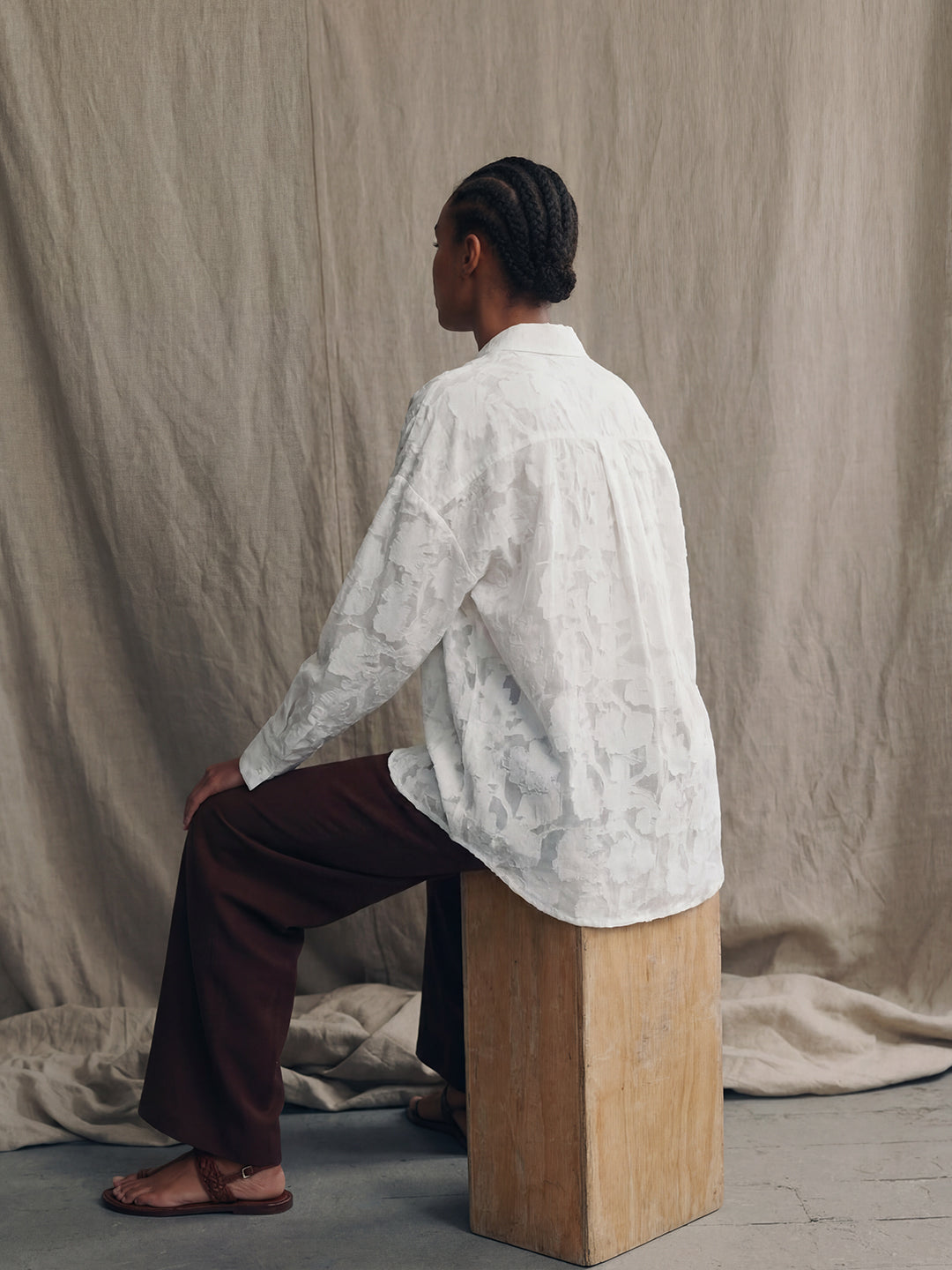 White Bloom Shirt