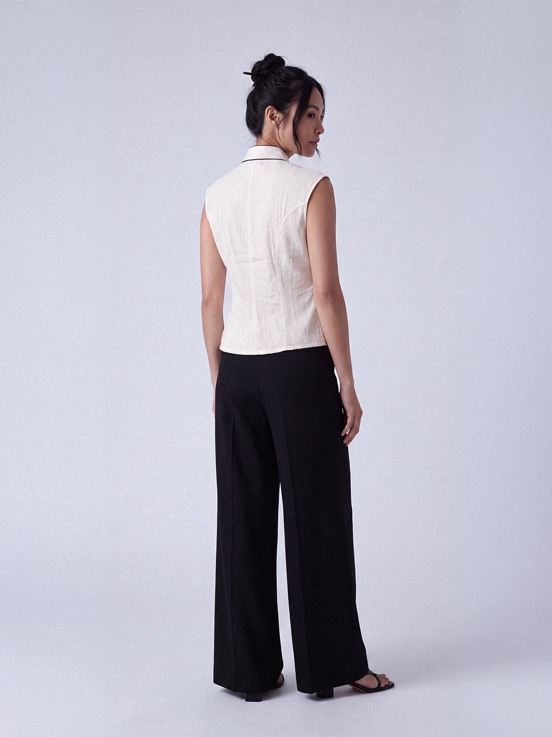 Asymmetric Sleeveless Top