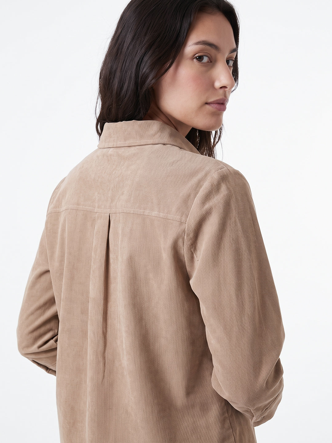 Corduroy Cloud Shirt (Bark Brown)