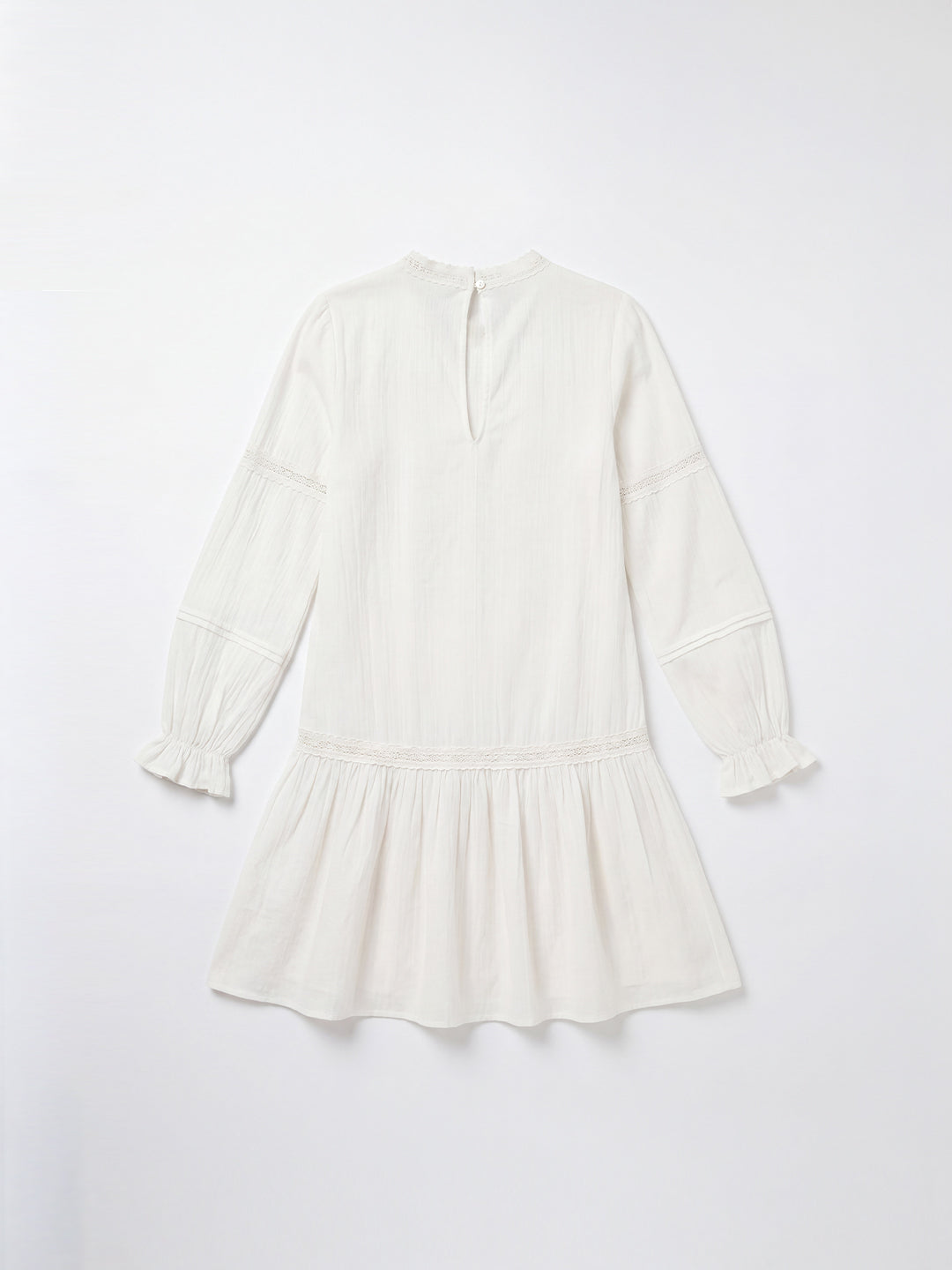 Elegant Boho White Dress