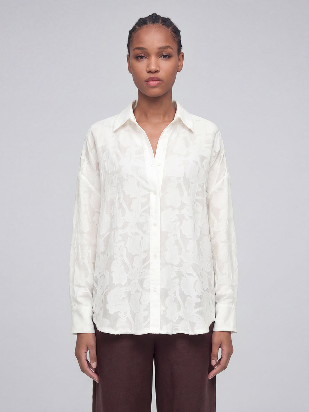 White Bloom Shirt