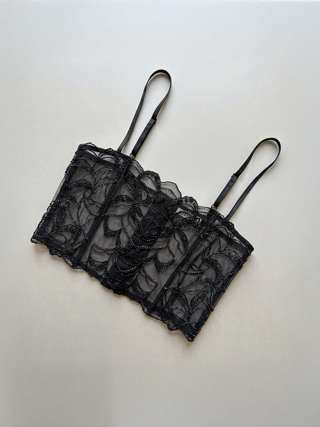 Embroidered Corset Top