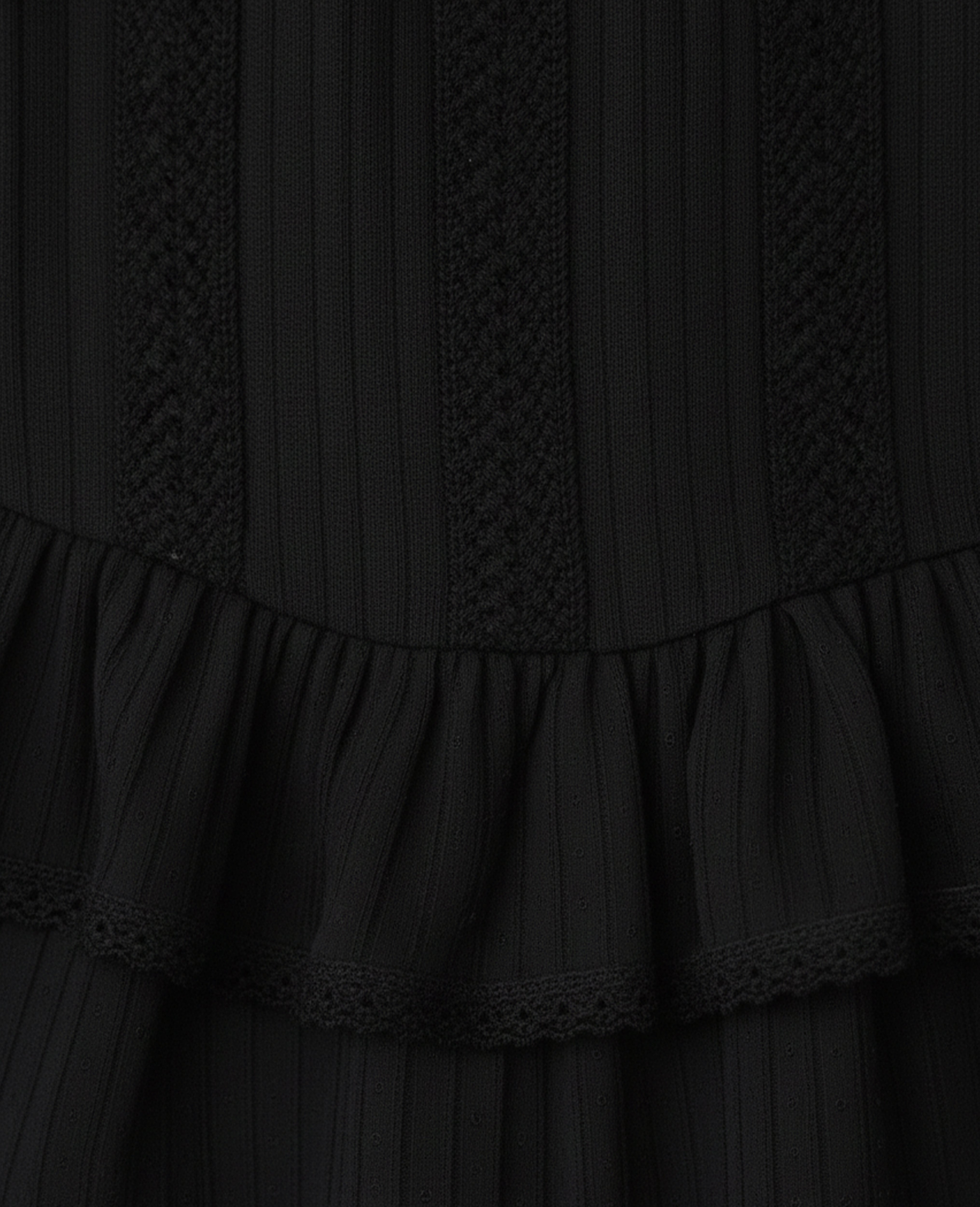 Ruffle Hem Mini Skirt