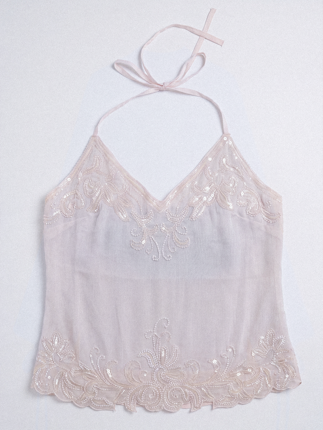 Blush Pearl Halter Top