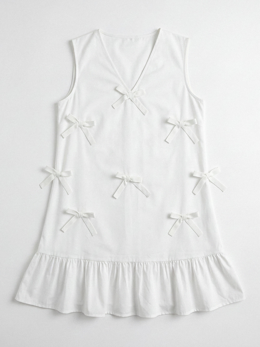 White Bow Dress