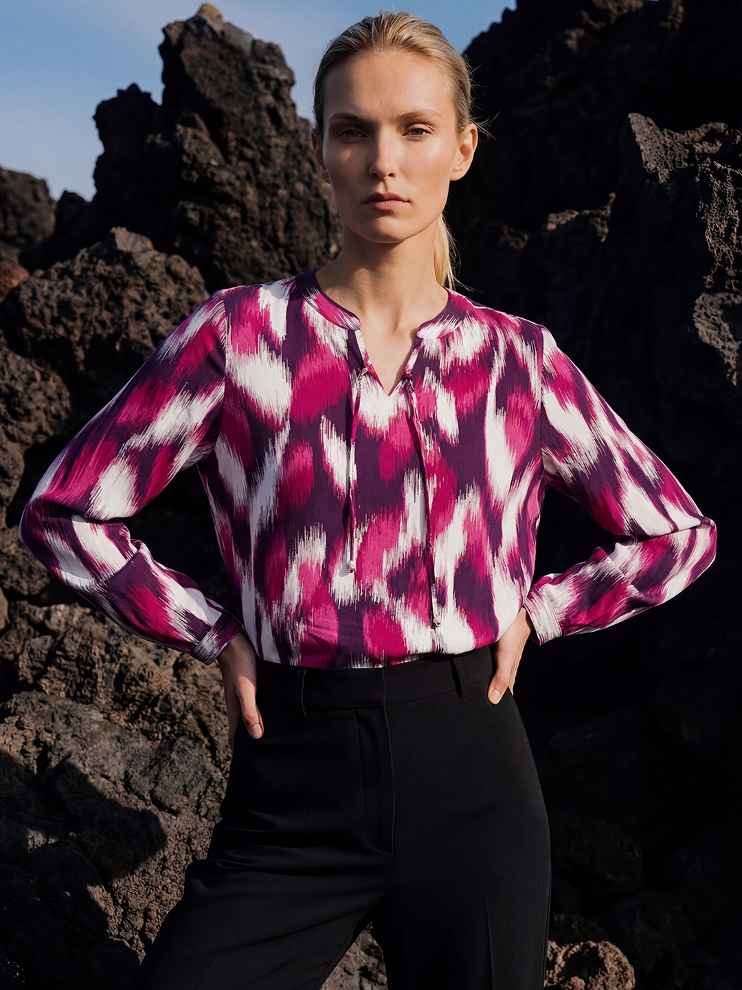 Ikat Blouse