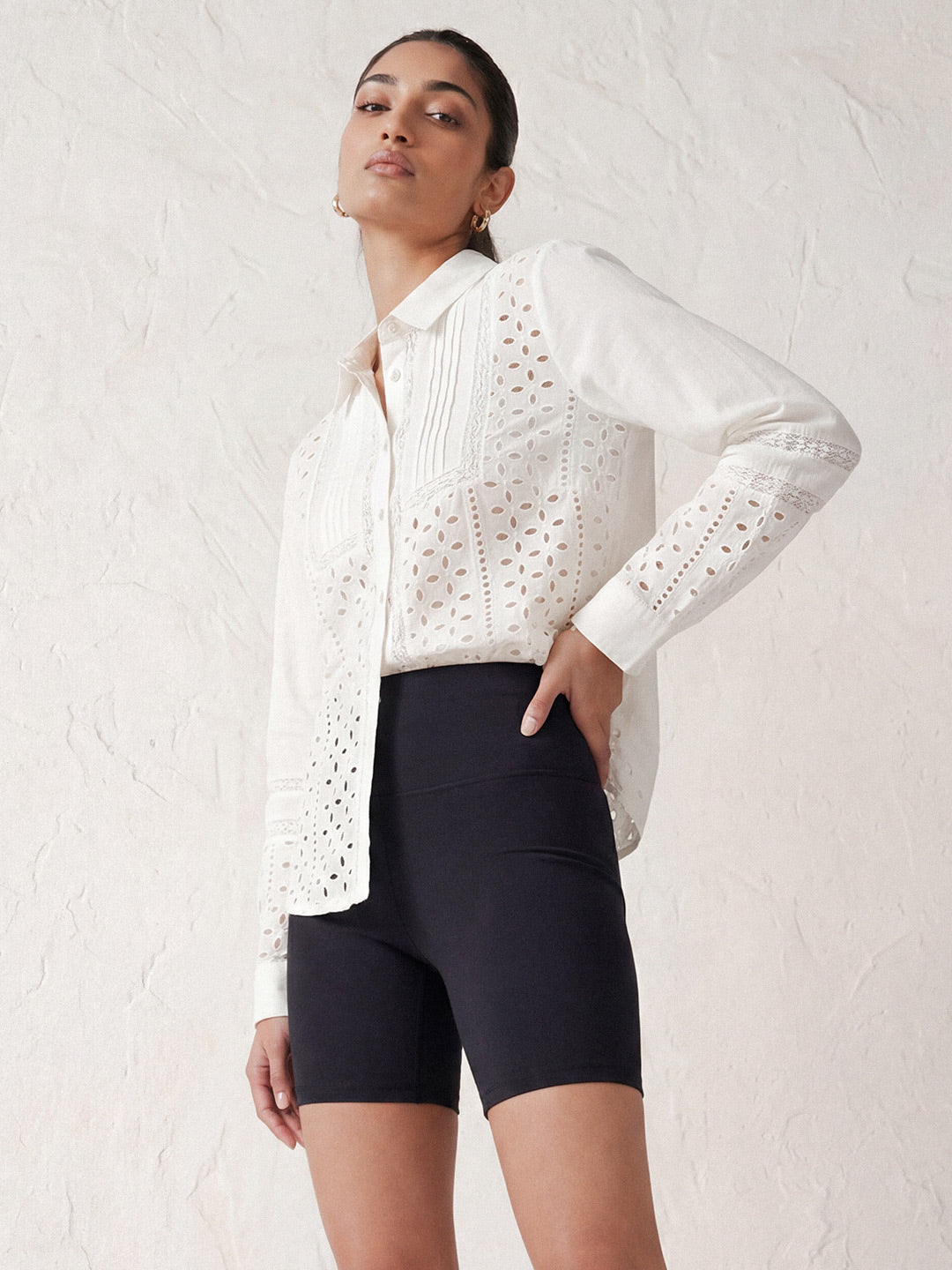Elysian Lace Detail Shirt