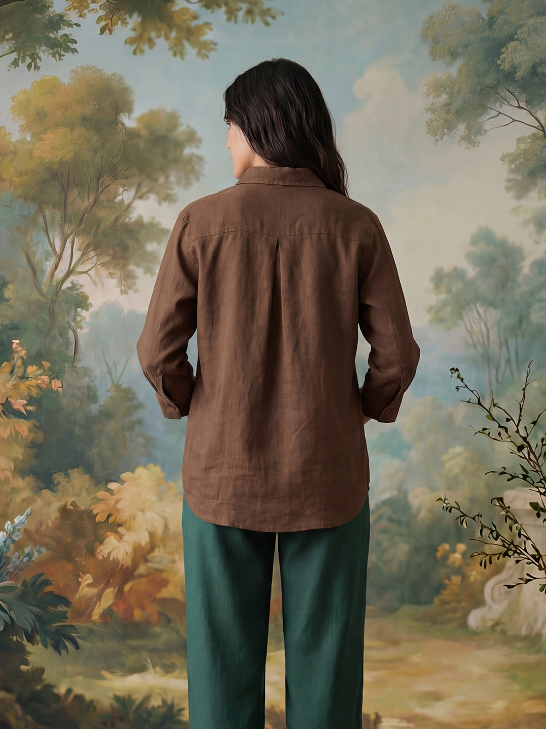 Corduroy Cloud Shirt (Deep Roast Brown)