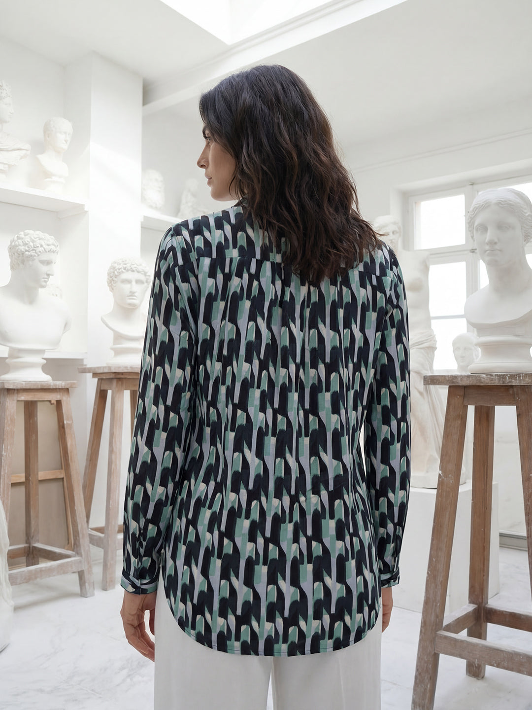 Geometric Pulse Tunic