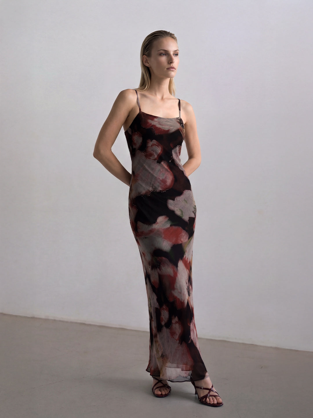 Peony Slip Maxi
