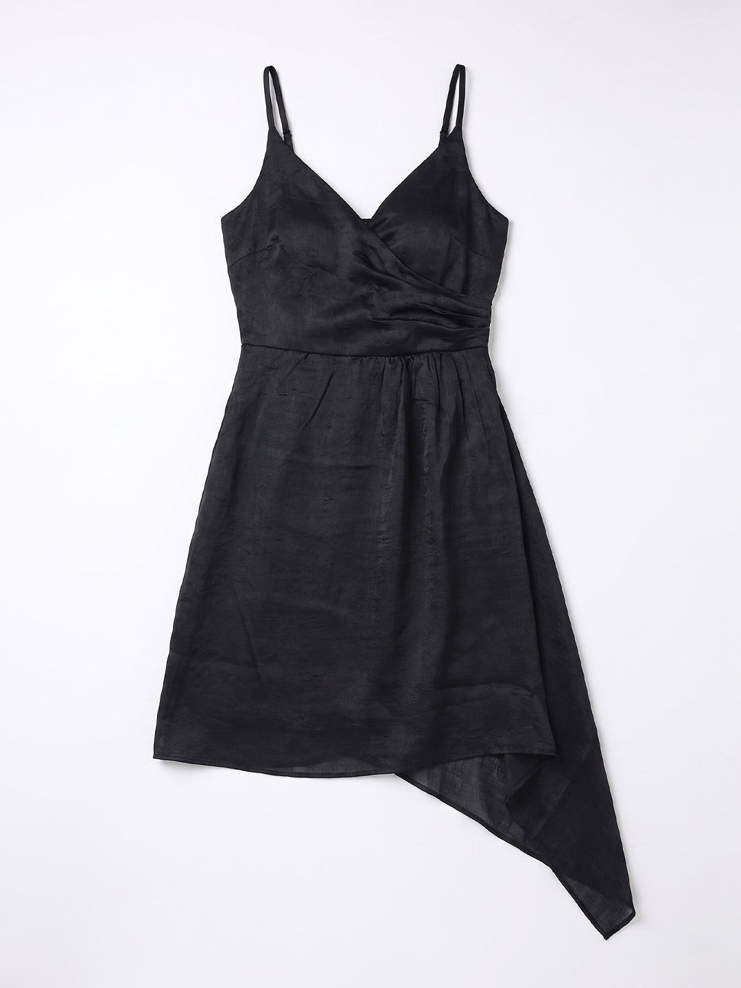 Noir Cascade Dress