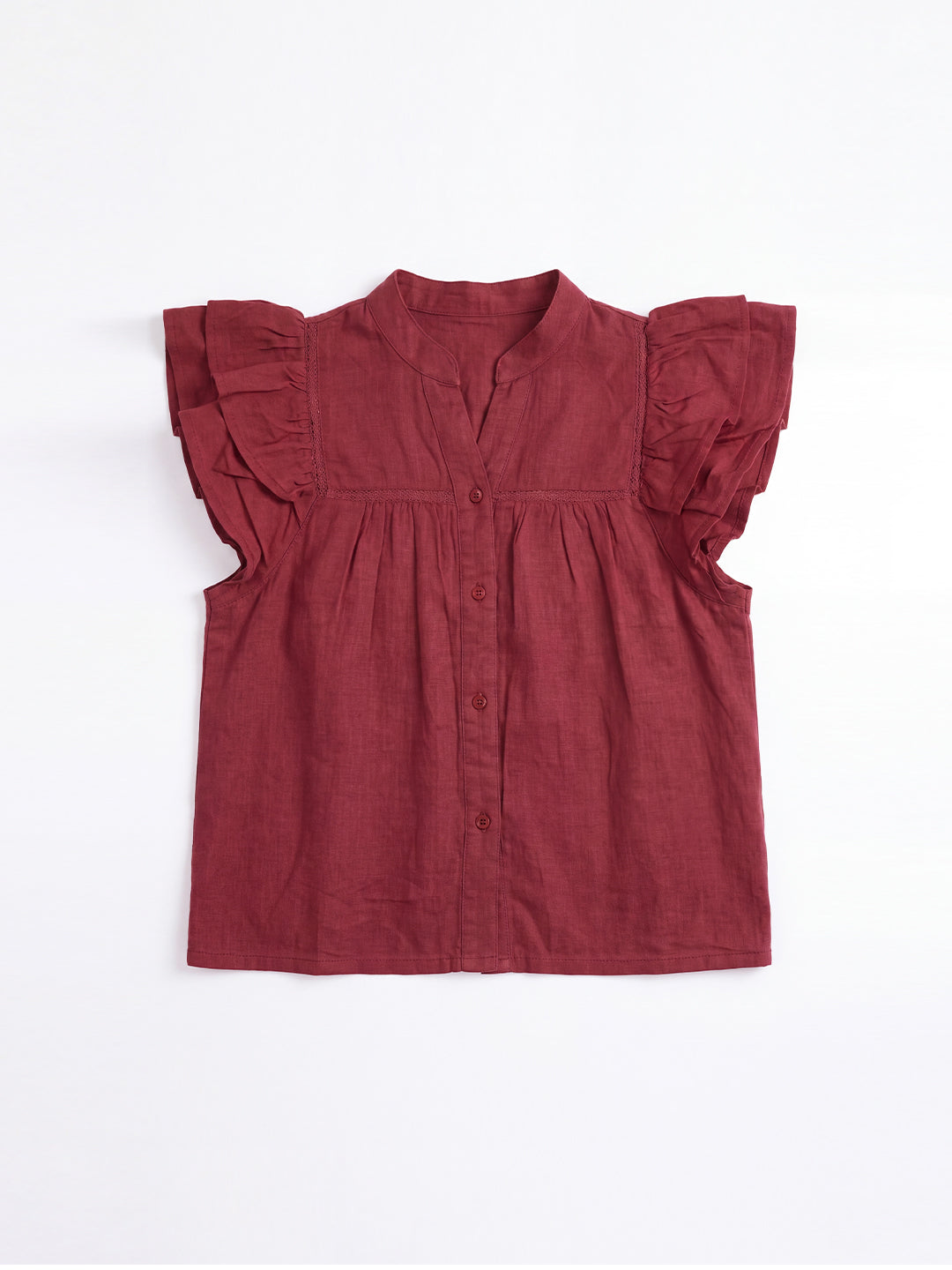 Sunset Flutter Top