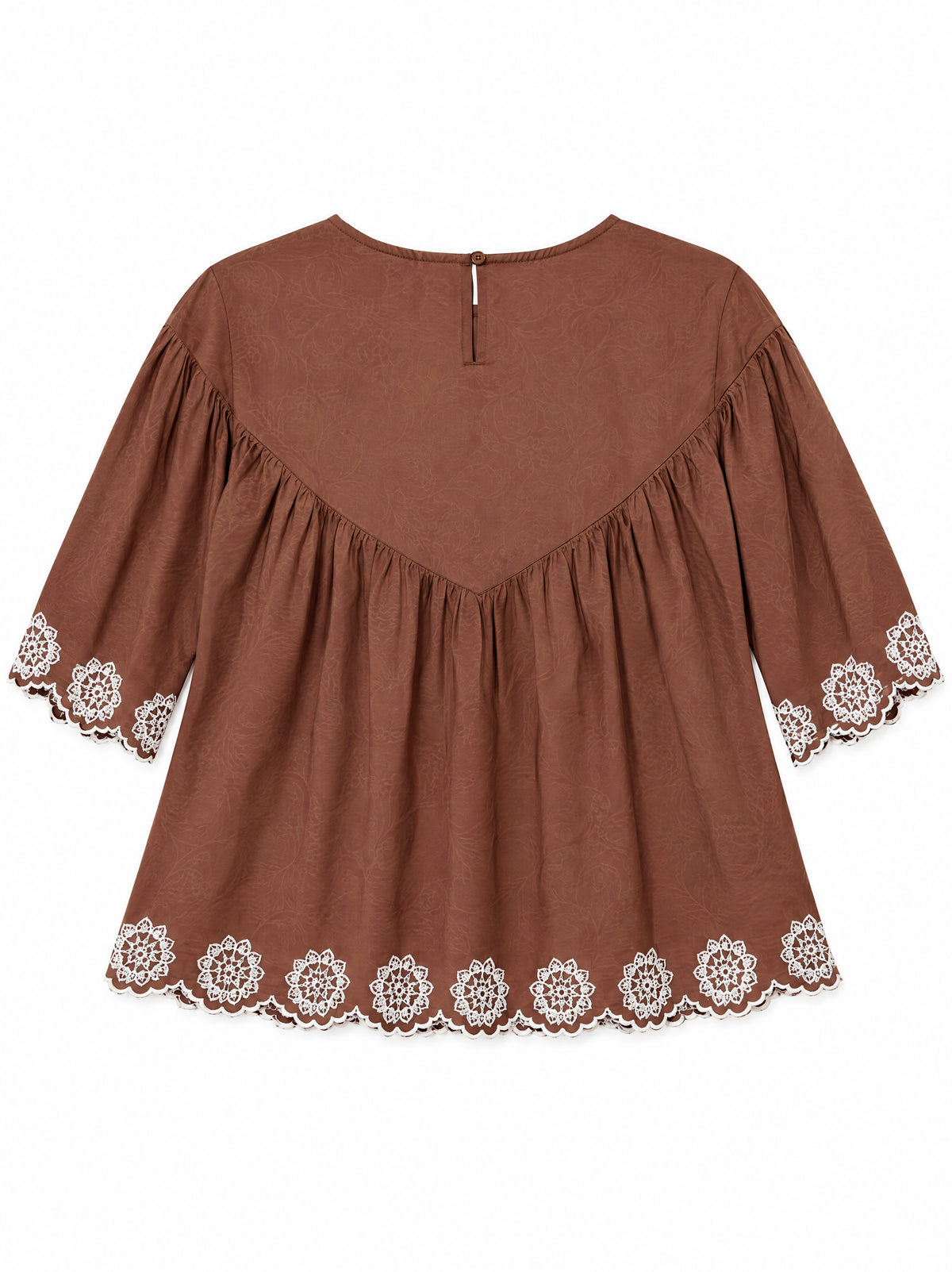 Mocha Petal Top
