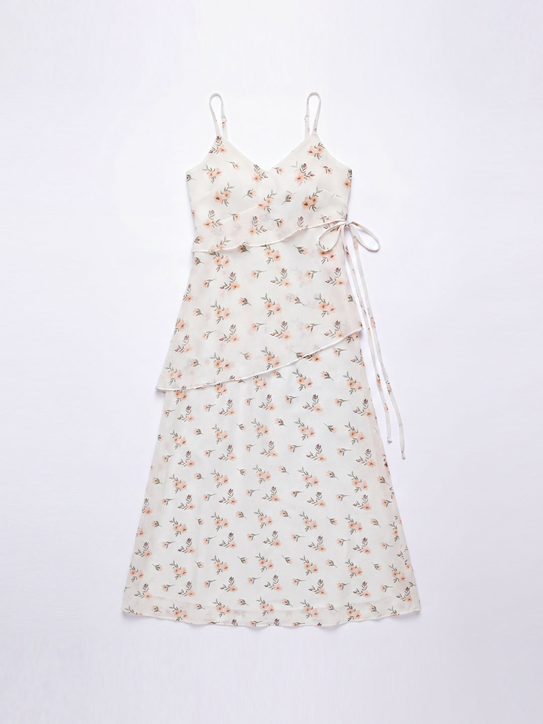 Floral Cascade Dress