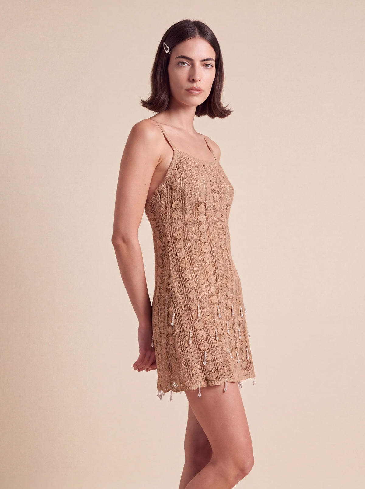 Crochet Mesh Dress